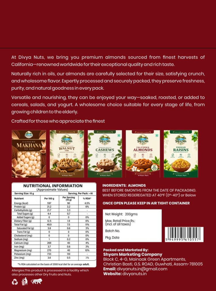 California Almonds