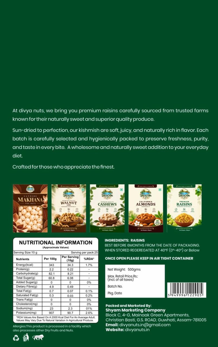 Premium Raisins